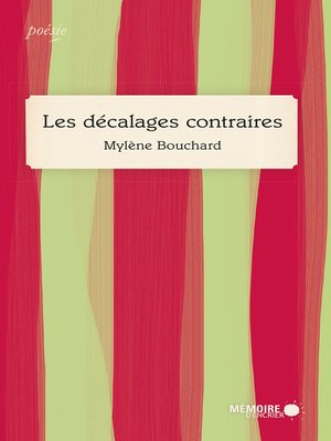 cover image of Les décalages contraires